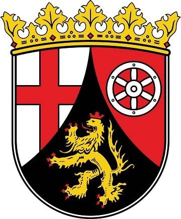 Герб земли Райнланд-Пфальц в Германии